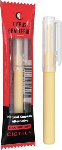 Natural Flavored Air Device - Inhaler | Fights Bad Habits & Oral Fixation Craving Relief |Tobacco-Free, Nicotine-Free, & Non-Electric | Refreshing & Sugar-Free | Citrus Grapefruit- 1 Piece in Saudi Arabia