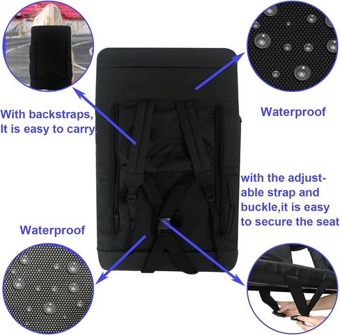 Double Heated Portable Reclining Bleachers Back Chair, Stadium Seats with Heated Back and Cushion, Outdoor Chair Cushion, Beach Chair , Stadium Chair with Back and Arm Support for Sport Events in Saudi Arabia