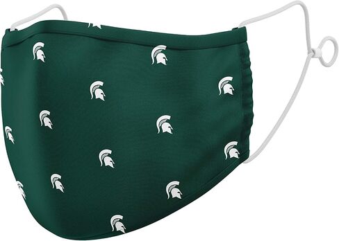 قناع وجه مطبوع بالكامل من Top of the World NCAA Michigan State Spartans للجنسين، قناع وجه مطبوع بالكامل من فريق Michigan State Spartans Forest Green، مقاس واحد (MTW_300) in Saudi Arabia