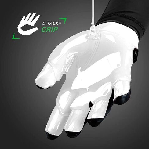 CUTTERS Gamer Padded Football Glove. All Purpose Players, Receivers, Lineman. Extra Grip. in Saudi Arabia
