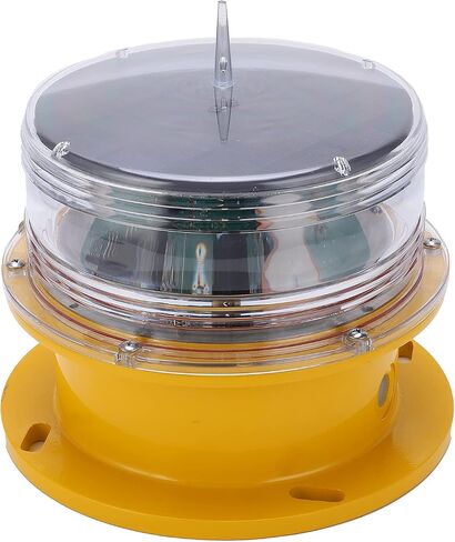 Acouto LED منارة أضواء الشمسية الطيران عائق تحذير مصباح الطوارئ البناء مصباح IP66 ضوء معتدل في الهواء الطلق للممرات المائية البحرية الأنهار والبحيرات in Saudi Arabia