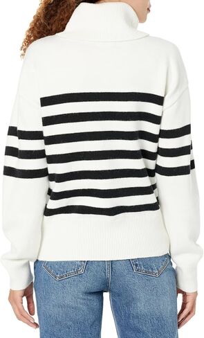 Karl Lagerfeld Paris Women's Stripes Pailletes Top in Saudi Arabia