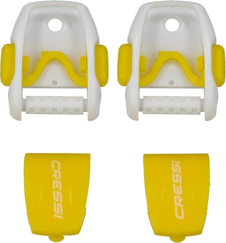 Genuine Pegaso Mask Buckles Replacement - Wear-Resistant - Sold by Pair - Designed in Italy by Cressi: Quality Since 1946 in Saudi Arabia