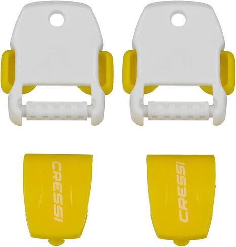 Genuine Pegaso Mask Buckles Replacement - Wear-Resistant - Sold by Pair - Designed in Italy by Cressi: Quality Since 1946 in Saudi Arabia