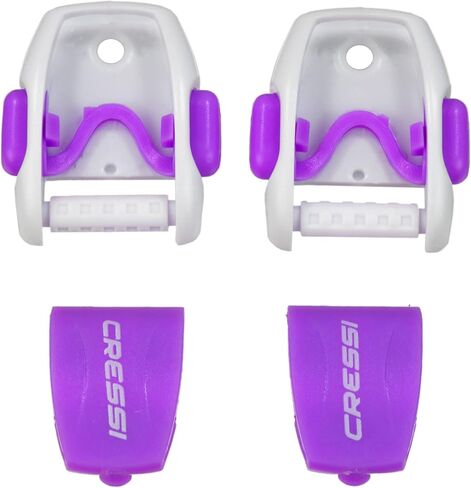 Genuine Pegaso Mask Buckles Replacement - Wear-Resistant - Sold by Pair - Designed in Italy by Cressi: Quality Since 1946 in Saudi Arabia