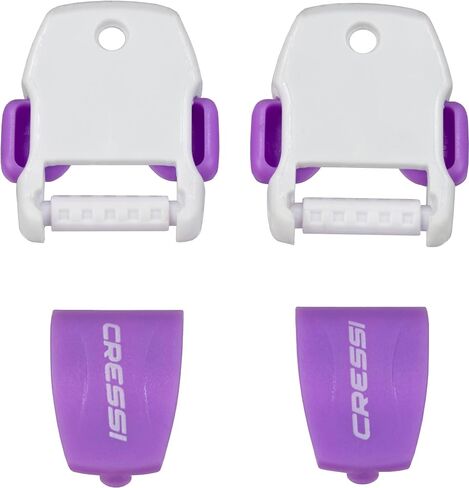 Genuine Pegaso Mask Buckles Replacement - Wear-Resistant - Sold by Pair - Designed in Italy by Cressi: Quality Since 1946 in Saudi Arabia