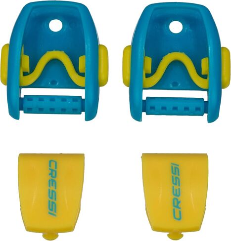 Genuine Pegaso Mask Buckles Replacement - Wear-Resistant - Sold by Pair - Designed in Italy by Cressi: Quality Since 1946 in Saudi Arabia