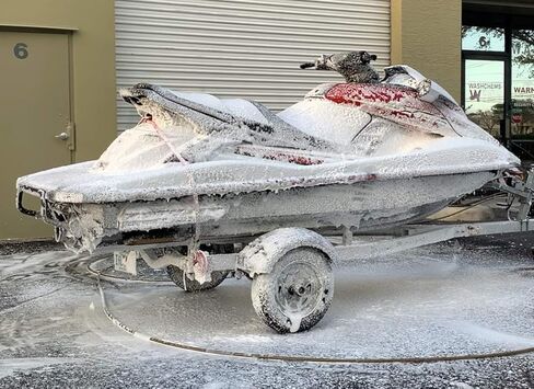 صابون منظف السفن البحرية هيدرو برو من واش كيمز (32 أونصة) آمن تجاريًا عالي التحمل ومنظف رغوي احترافي للقوارب أيضًا رائع للزلاجات النفاثة والحرف المائية in Kuwait