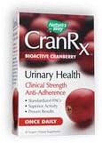 Natures Way Cranberry Bioactive CranRx كبسولة نباتية - 30 لكل عبوة - 3 عبوات لكل علبة. in Saudi Arabia