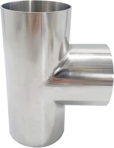 ShengFeng 1" Weld Equal Tee 3 Way Stainless Steel 304 Sanitary Fitting 1 Inch, Pipe OD 25mm in Saudi Arabia