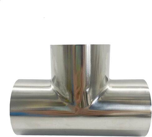 ShengFeng 1" Weld Equal Tee 3 Way Stainless Steel 304 Sanitary Fitting 1 Inch, Pipe OD 25mm in Saudi Arabia