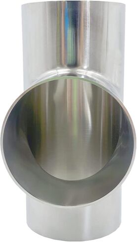 ShengFeng 1" Weld Equal Tee 3 Way Stainless Steel 304 Sanitary Fitting 1 Inch, Pipe OD 25mm in Saudi Arabia