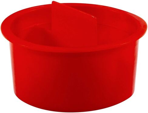 Caplugs ZCPT221Q1 Plastic Center Pull Tab Tapered Plug. CPT-221, PE-LD, Cap OD 2.44" Plug ID 2.243", Red (Pack of 7) in Saudi Arabia