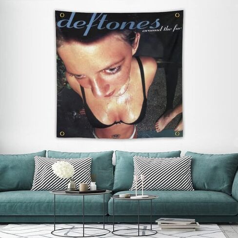 Edazaf حول الفراء العلم راية نسيج لغرفة النوم الجدار شنقا ديكور الكلية 5x5 قدم (60'x60') ملصق داخلي في الهواء الطلق in Kuwait