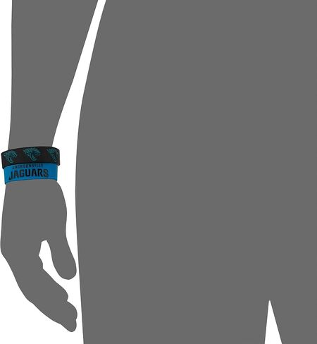 FOCO NFL unisex Bulk Bandz Bracelet 2 Pack in Saudi Arabia