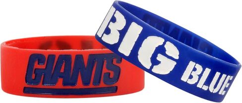 FOCO NFL unisex Bulk Bandz Bracelet 2 Pack in Saudi Arabia