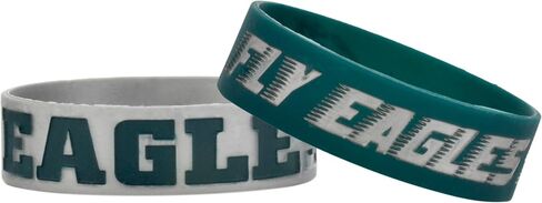 FOCO NFL unisex Bulk Bandz Bracelet 2 Pack in Saudi Arabia