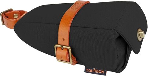 سرج دراجة هوائية من توربون، مقعد خارجي مضاد للماء، حقيبة تخزين (أسود) in Kuwait