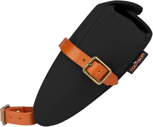 سرج دراجة هوائية من توربون، مقعد خارجي مضاد للماء، حقيبة تخزين (أسود) in Kuwait