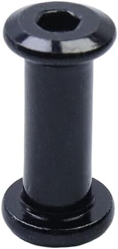 MY MIRONEY 10 Sets Binding Post Screw Hex Drive Socket Cap Bolts Stainless Steel Binding Bolts and Barrel Nuts Kit, for Furnitures Leather Belt Buckle, M6 x 8mm x 10mm in Saudi Arabia