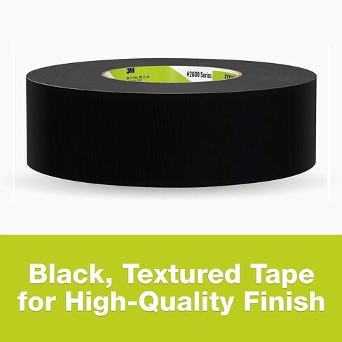 3M 2835-B Duct Tape, Extreme Hold, Black in Saudi Arabia