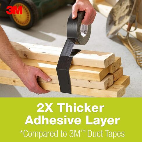 3M 2835-B Duct Tape, Extreme Hold, Black in Saudi Arabia