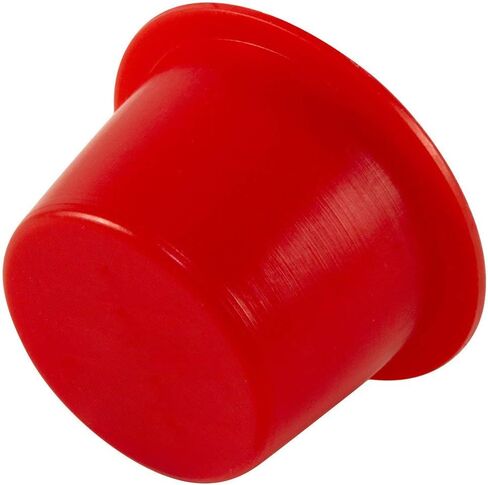 سلسلة Caplugs T-13X T - غطاء وقابس بلاستيكي مدبب، 500 حزمة، أحمر LD-PE، غطاء OD 0.933 بوصة × معرف القابس 1.145 بوصة، إغلاقات واقية، موانع تسرب الغبار والرطوبة، مواصفات MIL، تركيبات SAE، هيدروليكية، إزالة EZ in Saudi Arabia