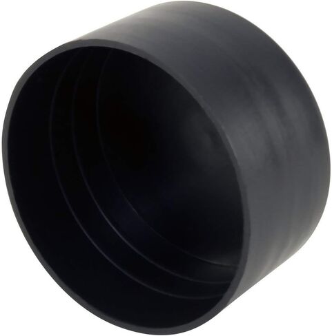Caplugs ZCE3191AA1 Plastic Cap for Threaded Pipe Ends. CE-319, PE-LD, to cap pipe size 3 1/2 NPT", Black (Pack of 6) in Saudi Arabia