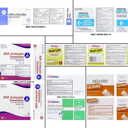 Vehicle First Aid Kit - DOT/ANSI/OSHA Compliant - Metal - Portable & Mountable - Waterproof - First Aid Kits for Businesses, Construction, Commercial Vehicles, Workplaces - 115 Pcs in Saudi Arabia