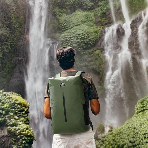 Haimont Dry Backpack Waterproof TPU Bag 30L, Lightweight Roll Top Dry Bag with Laptop Pocket for Kayaking, Boating, Rafting in Saudi Arabia
