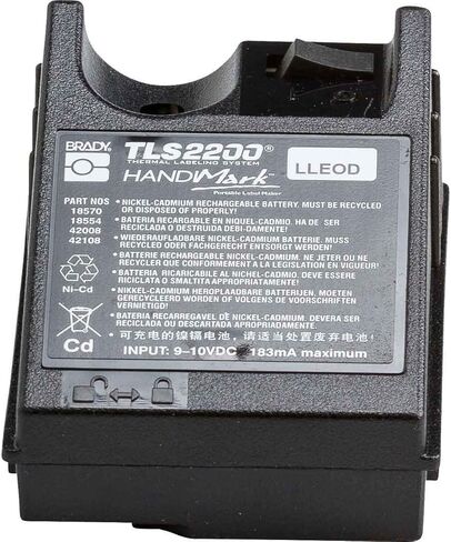حزمة بطارية احتياطية Brady M-BATT-18554 42008 TLS2200 وHandiMark in Saudi Arabia
