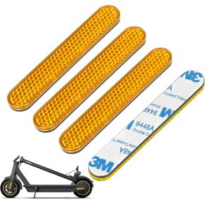 ulip Scooter increases Reflective strips Reflective stickers Body stickers Waterproof plastic cover reflective safety stickers for Segway Ninebot Max G30 Electric Scooter