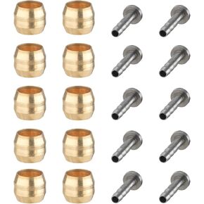 Bike Disc Brake Olive and Connecting Insert Kit for Shimano BH90 Hydraulic Disc Brake Hose