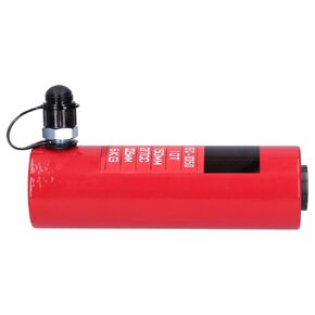 10Ton Hydraulic Cylinder Jack, Separate Ultra Thin Hydraulic Ram Cylinder with Threaded ZG3/8in Connector, Hollow Hole Hydraulic Lifting Cylinders