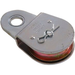 Single Sheave Fixed Pulley 2", Set of 5, Zinc Finish