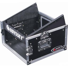 ODYSSEY FZ1004 Flight Zone Ata Combo Rack: 10u Slant, 4u Vertical