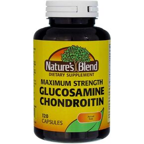 Glucosamine Chondroitin Maximum Strength 120 Capsules by Nature's Blend