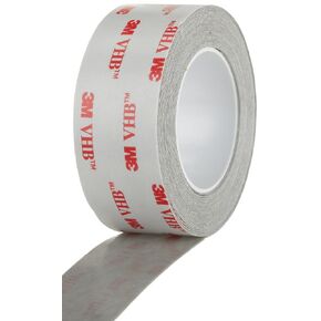 3M VHB Tape 4926, 1 in Width x 5 yd Length (1 Roll)