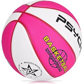 كرة السلة المطاطية من Wisdom Leafs مقاس 29.5 بوصة في الأماكن المغلقة والخارجية للشباب/الرجال، كرة السلة الرسمية مقاس 7 كرات سلة، مصنوعة لألعاب كرة السلة في الشارع in Kuwait