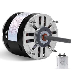 DL1036 Direct Drive Blower Motor - 1/3 HP, 1075 RPM, 3 Speed, 115 Volt, 4.9 Amp, 48 Frame Sleeve Bearing Compatible with A.O. Smith/Century/GE/Fasco/Emerson/Franklin/Dayton/Universal Electric/Fedders