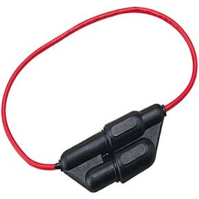 Sea Dog 420565-1 Watertight Inline Dual Fuse Holder, 30 Amps / 10 Gauge Wire