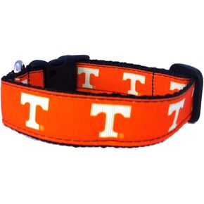 NCAA Tennessee Volunteers Dog Collar (Team Color, Small)