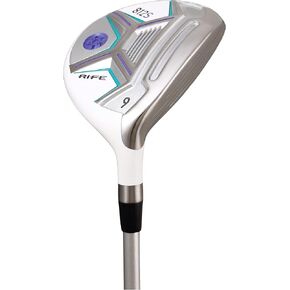 Women's Rife 812s Offset Golf 9 Wood Golf Club, Right Handed Premium Ultra Forgiving Ladies Flex Graphite Shaft with Tour Velvet Grip