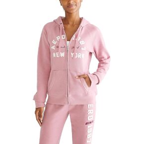 AEROPOSTALE Women's Logo Full Zip Hoodie- Arches- New York
