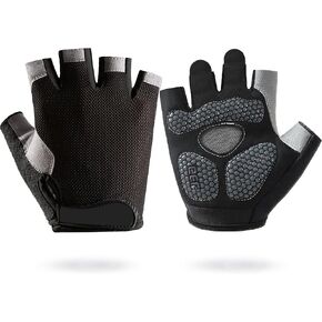 قفازات التمرين للرجال والنساء، قفازات رفع الأثقال للحماية الكاملة لراحة اليد، قفازات الصيد، قفازات ركوب الدراجات المسامية، صالة الألعاب الرياضية، اللياقة البدنية، مضادة للانزلاق، ملائمة تمامًا in Kuwait