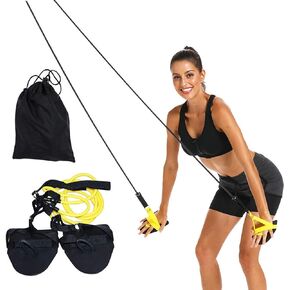 Traction rope floating arm strength trainer swimming paddle fins professional floating arm trainer training equipment dry land cord