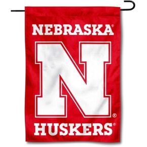 College Flags & Banners Co. Nebraska Cornhuskers N Logo Garden Flag