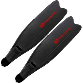 HAMMERHEAD KAUDAL COMPLETE FINS, BLACK