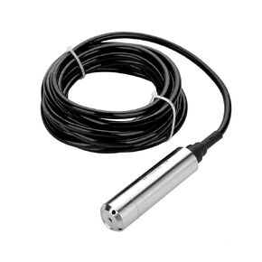 Submersible Level Sensor 4-20mA, Throw-In Type Liquid Level Sensor,24V DC Input Liquid Level Transmitter,0-5M Measuring Range