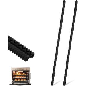 2pcs Extra Long Oven Rack Shields, 22 Inch Silicone Oven Rack Covers Oven Rack Protectors Fit for Standard-Sized Ovens, Preventing Burns